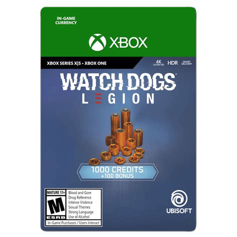Ubisoft Watch Dogs: Legion Credits Pack - 1,100 Credits India | Ubuy