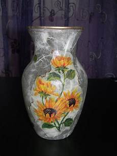 come decorare un vaso di vetro vaso in vetro con girasoli decorato a decoupage per la come decorare un vaso di vetro vaso in vetro con girasoli decorato a decoupage per la