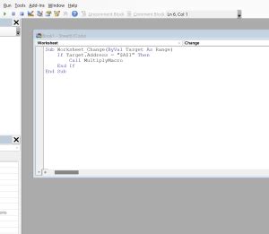 Run a Macro When a Formula Data Changes 的图像结果