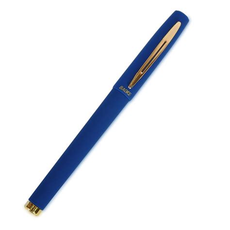 Baoke Model:18982 Blue Color Body Office Gel Ink Pen Bold Tip Cap Type ...