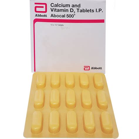 Abocal 500 Tablet 15's Price, Uses, Side Effects, Composition - Apollo ...