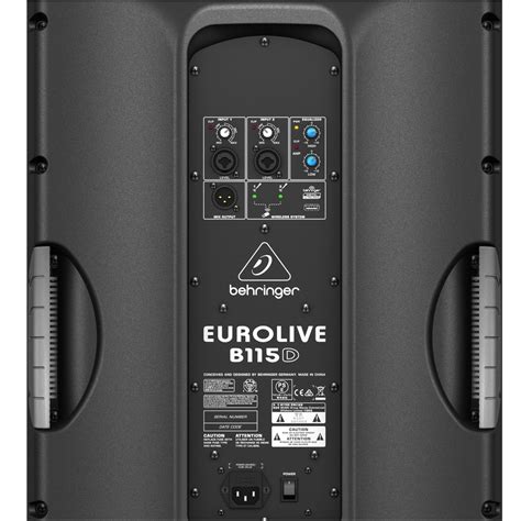 Behringer B115D активная акустическая система, 15", 1000Вт. NEOPIX.RU ...