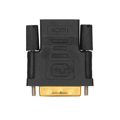 DVI-D to HD Adapter 1080P Gold Plated DVI DVI-D 24+1 Pin Male to HD ...