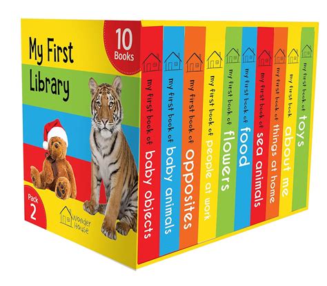 My First Library Pack 2: Boxset of 10 Board Books for Kids (Pack 2 ...