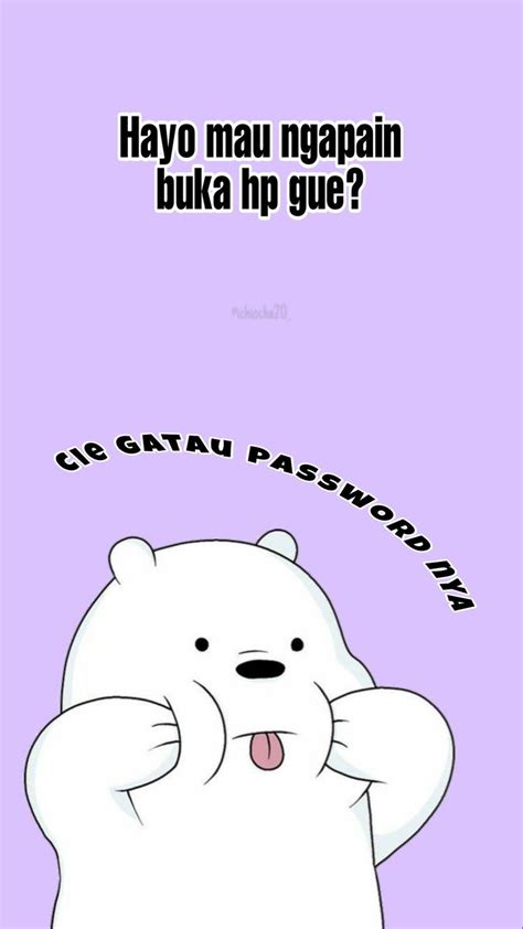 wallpaper layar kunci lucu