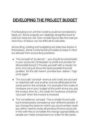 Monitoring AND Controlling THE Project - MONITORING AND CONTROLLING THE ...