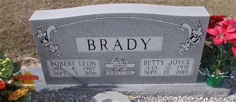 Betty Joyce Redding Brady (1931-2015) - Find a Grave Memorial