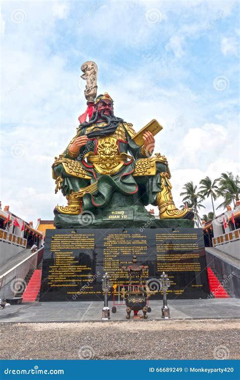 Guan Yu statue stock image. Image of guan, legend, kong - 66689249