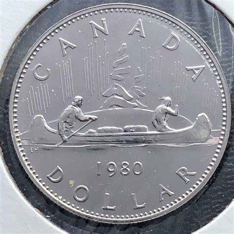 Canada - 1980 Voyageur Dollar - UNC