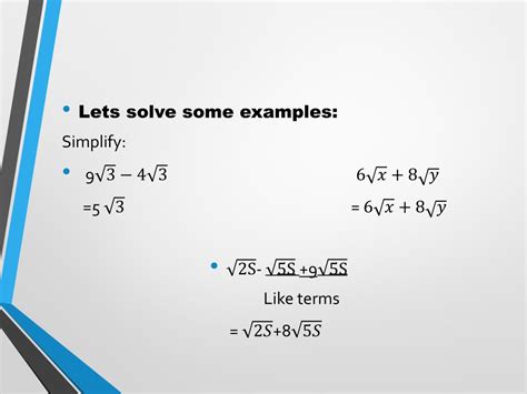 Image result for Radical Example