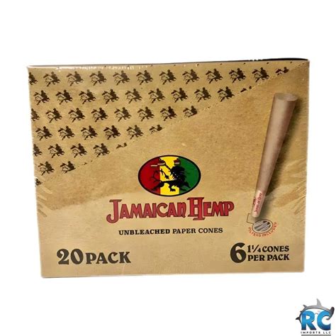 JAMAICAN HEMP UNBLEACHED PAPER CONO – RC Imports - imports of jamaica