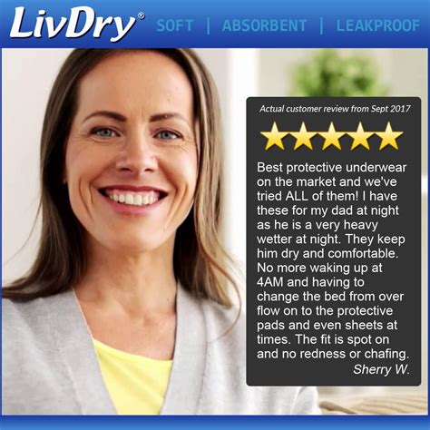 Buy LivDry Ultimate Adult Incontinence Underwear, High Absorbency, Leak ...