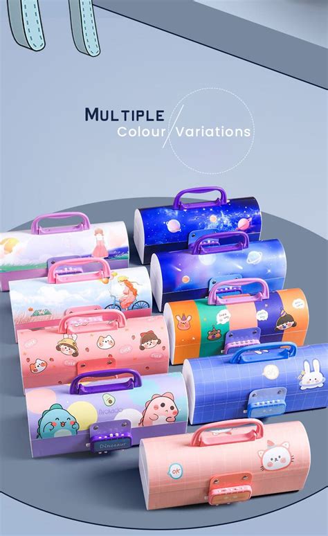 Buy Kids Stationary Pencil Box Set with Different compartments