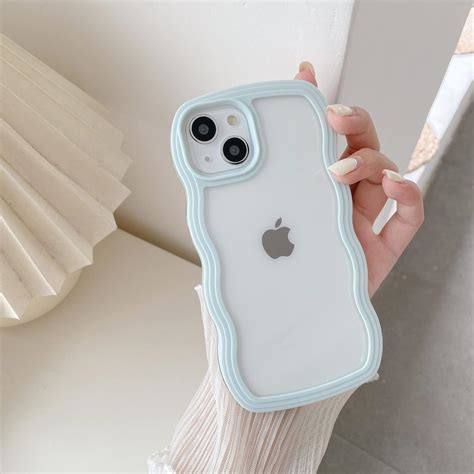 QLTYPRI Compatible with iPhone 12 Case/iPhone 12 Pro Case, Cute Curly ...