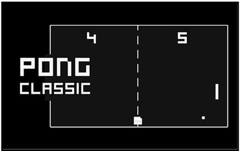 Pong Scratch Tutorial 的图像结果