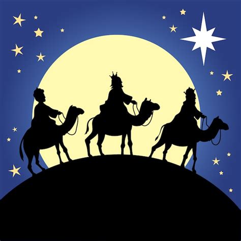 Three wise men silhouette Images - Free Download on Freepik