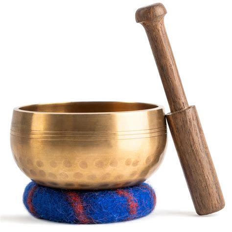 Amazon.com: Ohm Store Tibetan Singing Bowl Set — Meditation Sound Bowl ...