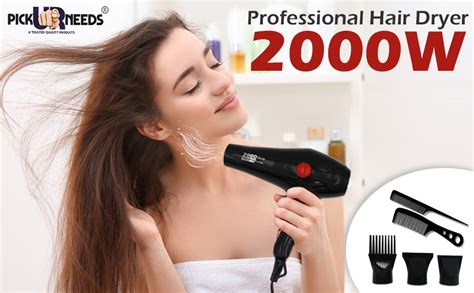 Pick Ur Needs Salon Grade High Range Professional Hair Dryer With Comb ...
