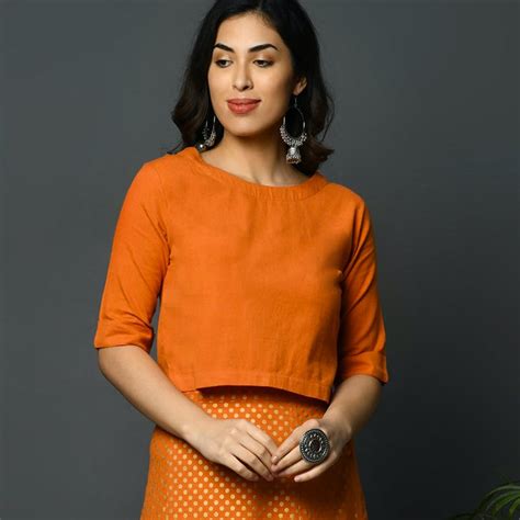 Crop Tops As Saree Blouses | LBB