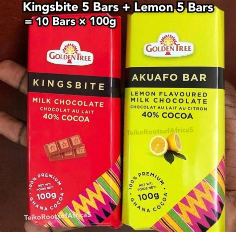 Golden tree chocolate Kingsbite Milk Chocolate, GoldenTree Chocolate ...