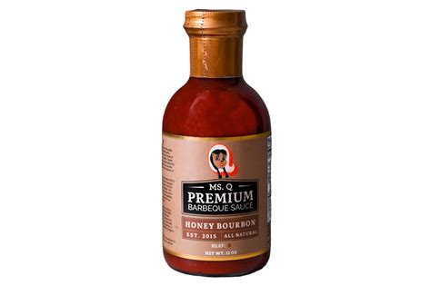 Premium Honey Bourbon BBQ Sauce - Miss "Q" BBQ Sauce