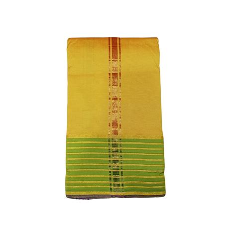 Men's Art Silk Karishma Panchakacham Dhoti 9x5 | Thandavas