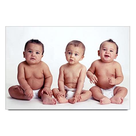 Zanky Cute 3 Babies 12x18 inches Matte poster-ZYPS004020 : Amazon.in ...