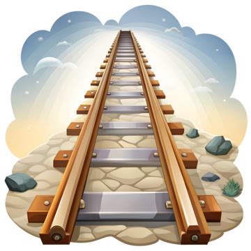 Railway Tracks Clip Art PNG Transparent Images Free Download | Vector ...