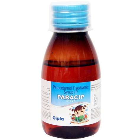 Buy Paracip 125 mg Syrup | 19 Minutes Delivery | Apollo Pharmacy