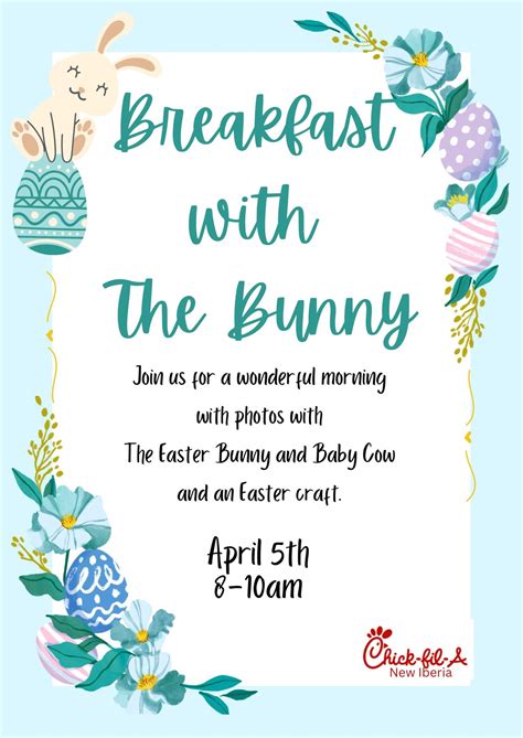 Breakfast with The Bunny , 1116 E Admiral Doyle Dr, New Iberia, LA, 5 ...
