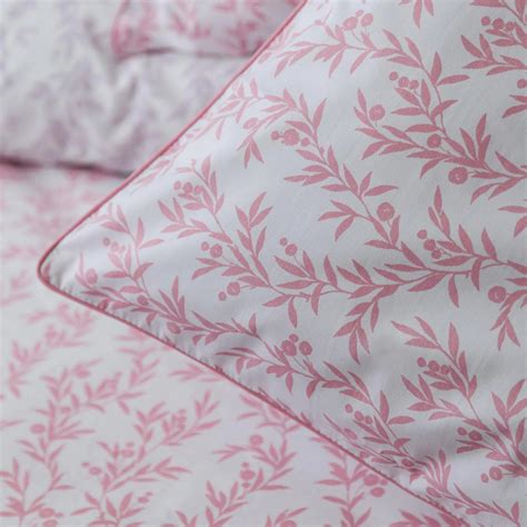 Pure Percale Bedding Lilac & Pink Ditsy Floral Duvet Cover Set – Leruum ...