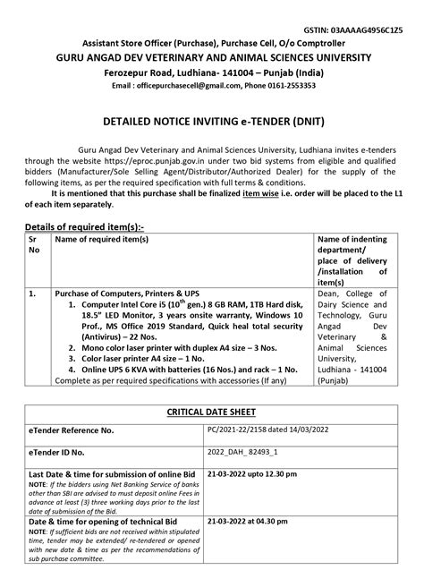 GADVASU - Guru Angad Dev Veterinary And Animal Sciences University