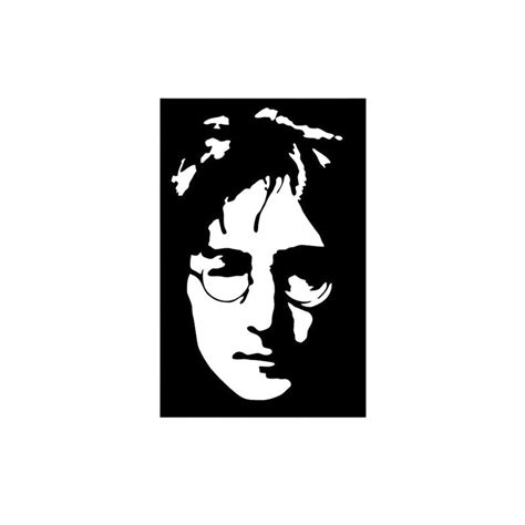 Buy John Lenon Black Wall Art Online in India | Vaaree