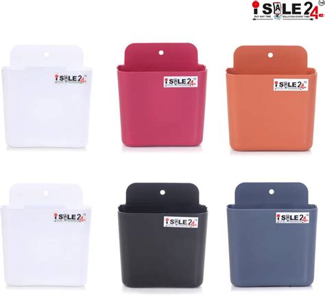 ISALE 6 PCS Multi-Colour Remote Stand Set | Stylish Wall Mount ...