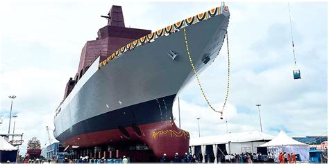 INS 'Samarthak': first multi-purpose vessel launched by Larsen & Toubro ...