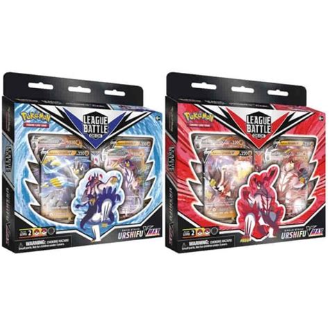 Buy RAPID STRIKE & SINGLE STRIKE URSHIFU VMAX LEAGUE BATTLE DECKS SET ...