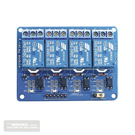 Image result for Arduino 4 Channel Relay Module Interface