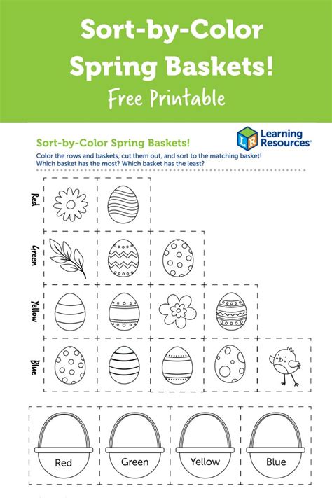 Image result for Spring Sorting Cut Outs