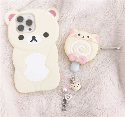彡 Korilakkuma Phone Case .ᐟ | Rilakkuma, Pretty phone cases, Iphone cases