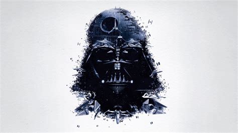 Darth Vader Wallpaper 4K, Death Star, Star Wars, Starship