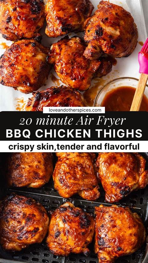 Air Fryer BBQ Chicken Thighs Recipe