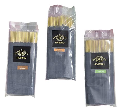 Aviraj Agarbatti Incense Sticks for Pooja Combo Pack of 3 Fragrance ...