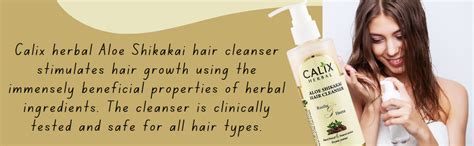 Buy Calix Herbal Ayurvedic & Organic Aloe Shikakai Hair Cleanser ...