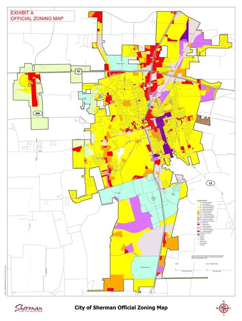 Texas City Zoning Map