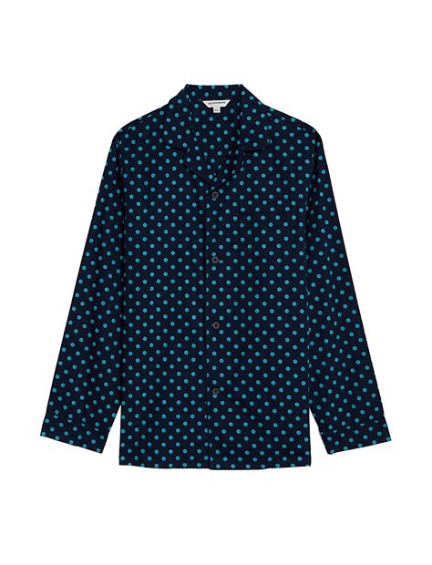 Buy Cotton Rich Polka Dot Pyjama Shirt at Marks & Spencer