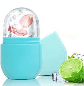 HASTHIP Silicone Rubber Ice Roller Ice Face Roller for Eliminate Edema ...