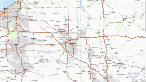 Youngstown, Ohio Map