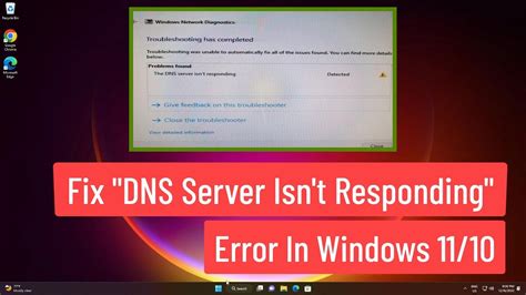 DNS Server Not Responding Windows 11 的图像结果
