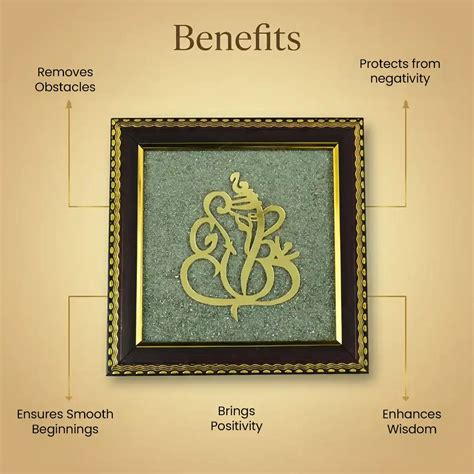 Buy Lord Ganesha Photo Frame Online | Vighnaharta Photo Frame
