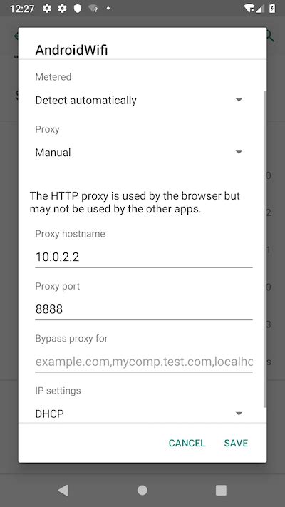Image result for Android Emulator Proxy